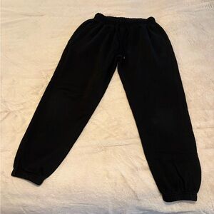 Men’s Rudis Comfort Fleece Black Sweat Pants